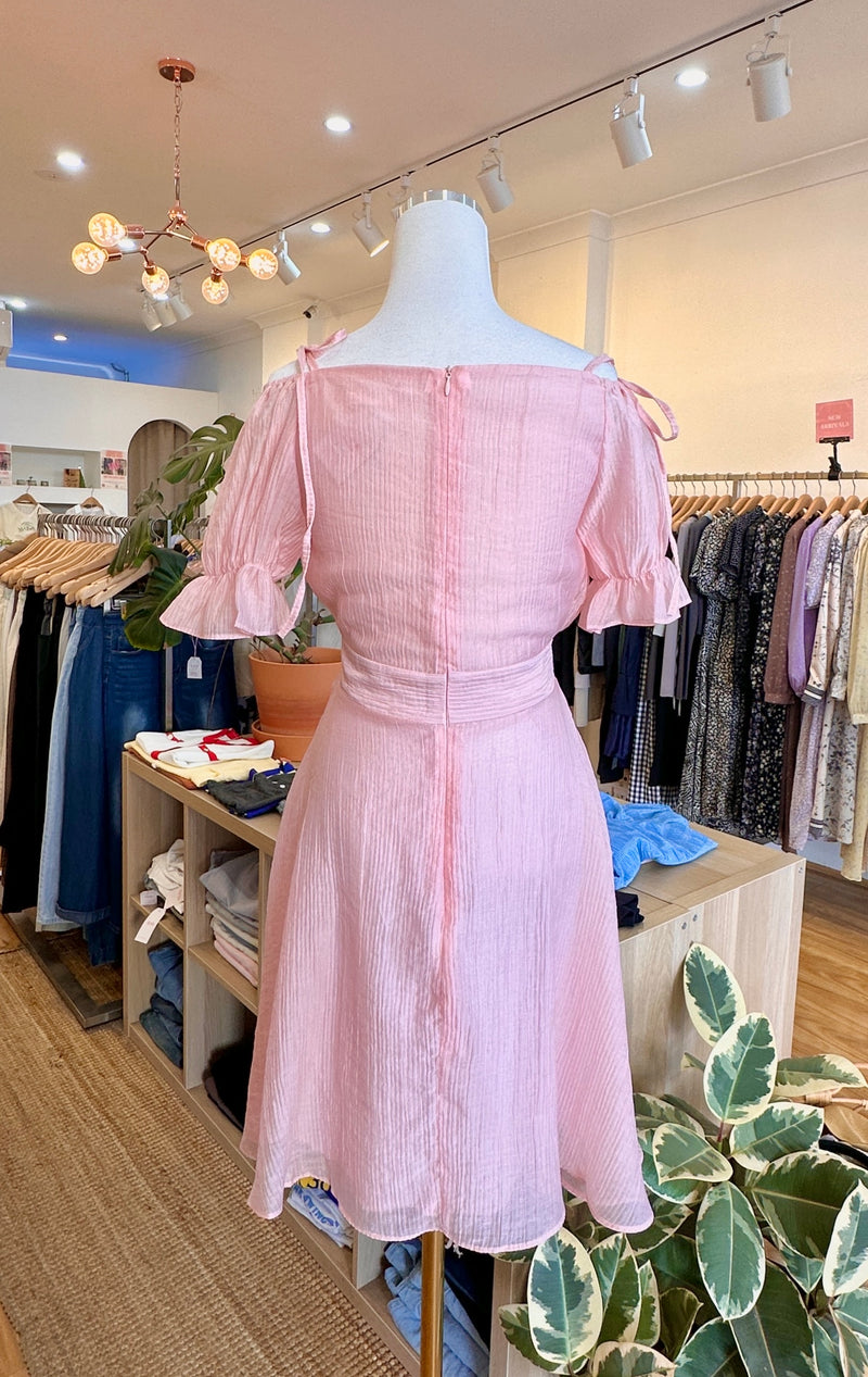 Whimsical Petal Pink Dress