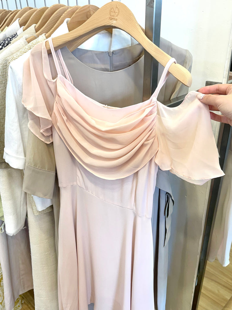 Elegant Pink Party Dress