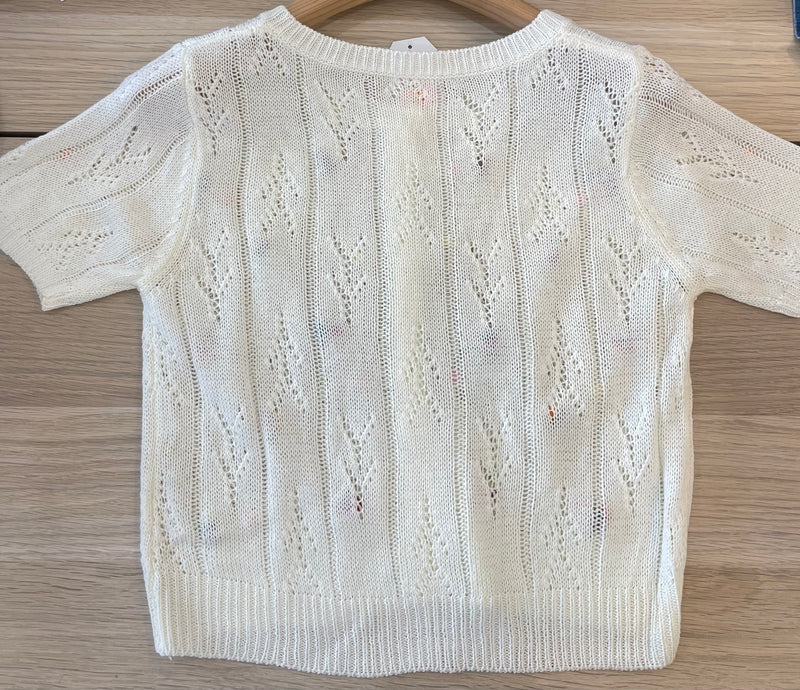 3D Floral Knit Top