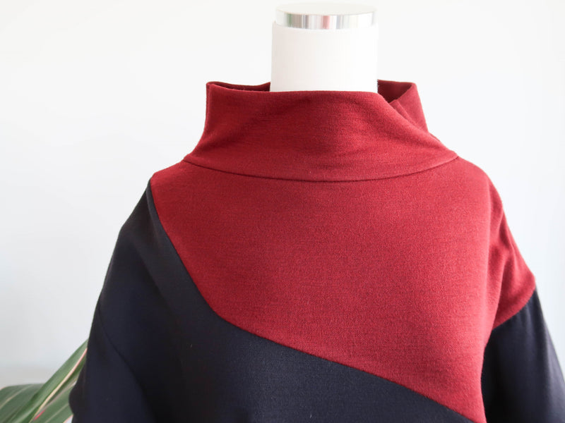Cozy Winter Cotton Shirt Dress