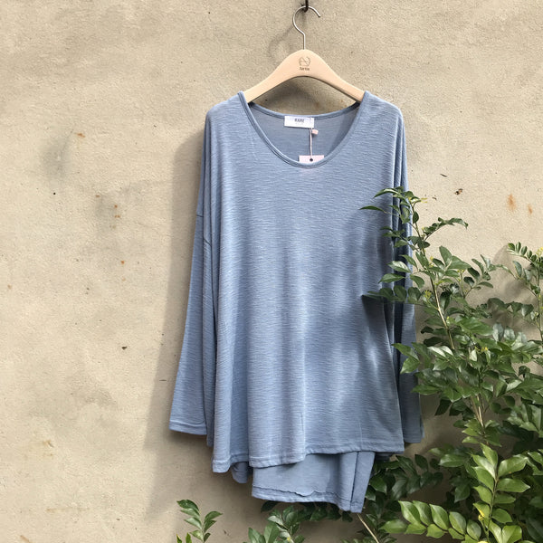 Simple Loose Fitted Cotton Top