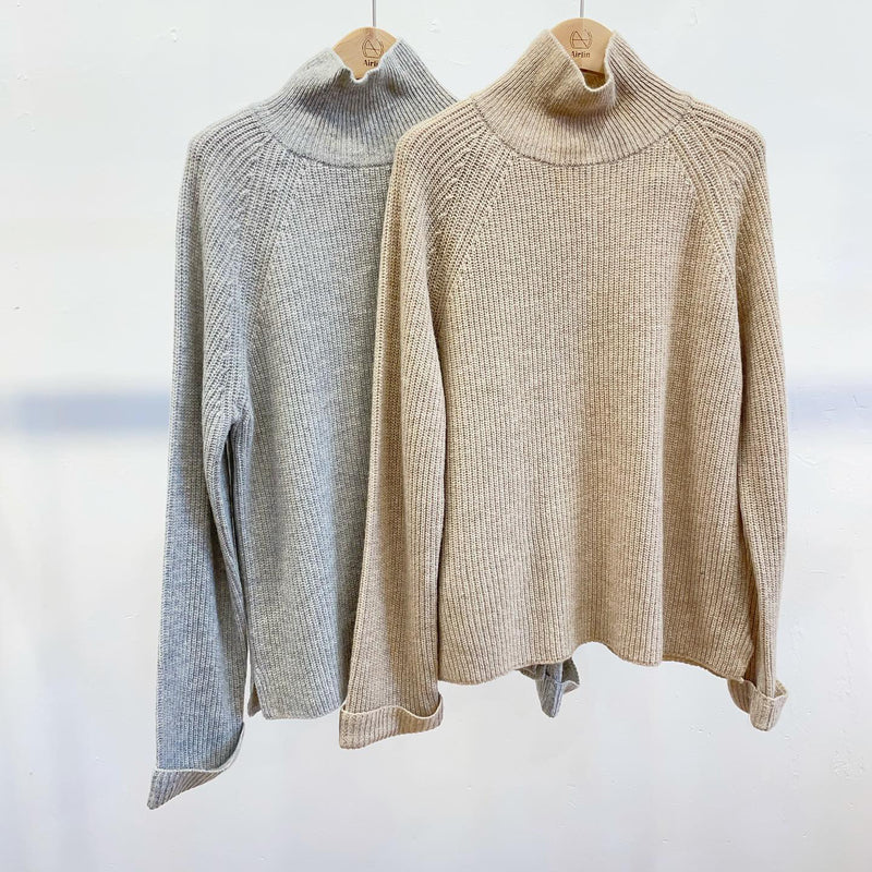 Basic half neck sweaters