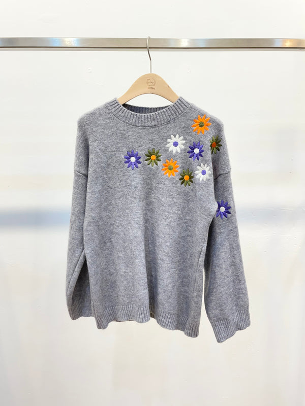 Daisy kitted jumpers -wool sweater