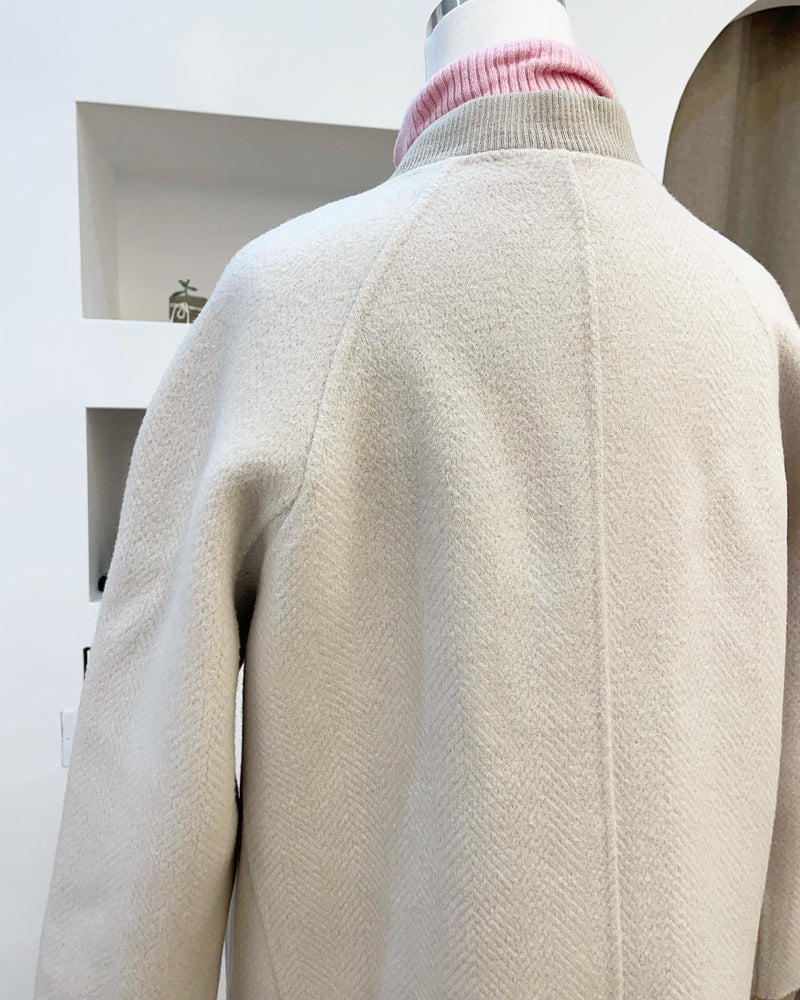 Wool casual coat