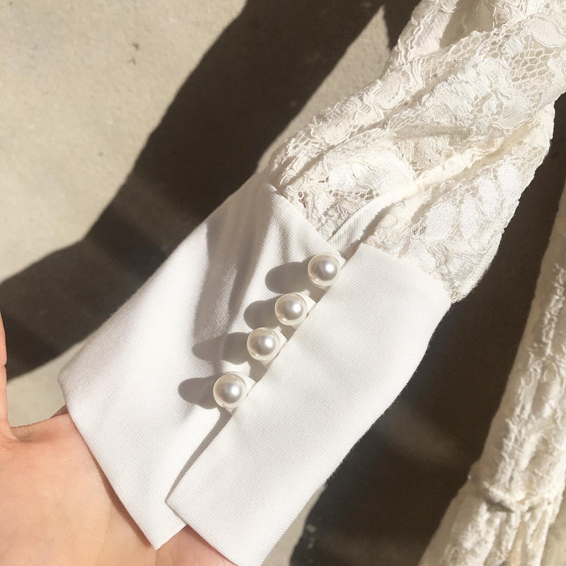 White Lace Dress