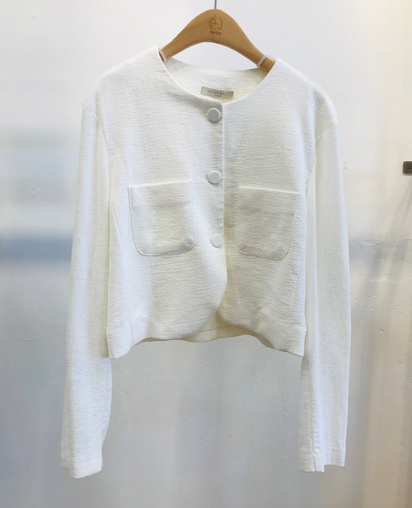 White Office Blouse