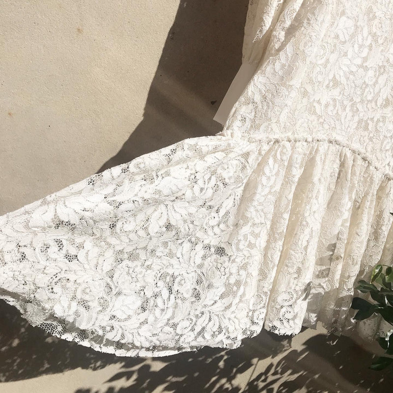 White Lace Dress
