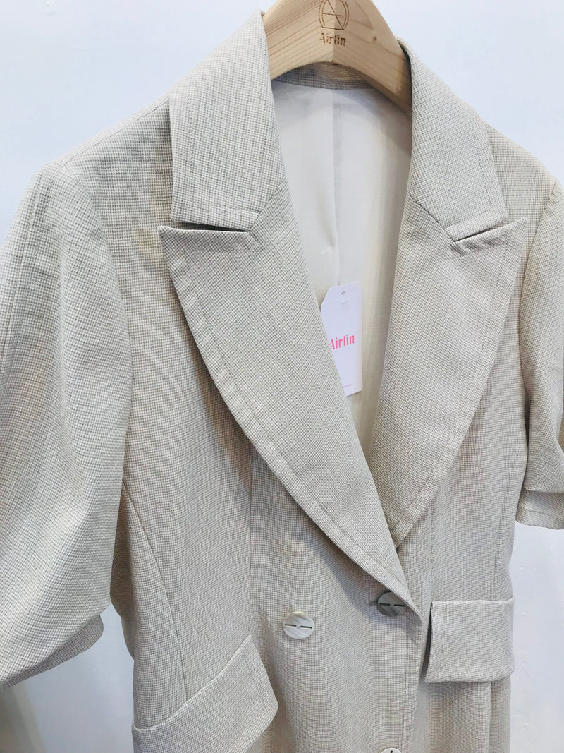Beige Stylish Windy Coat