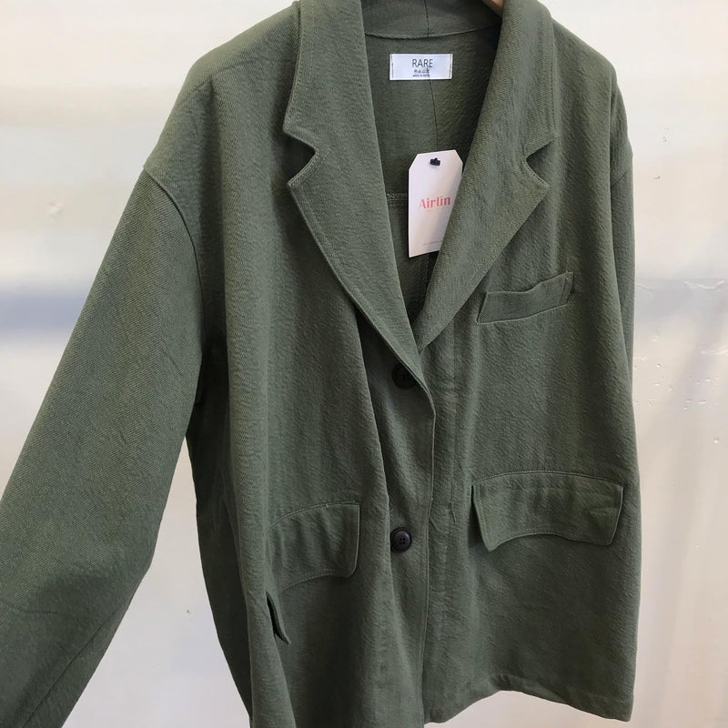Army Green Spring Coat💚🤎