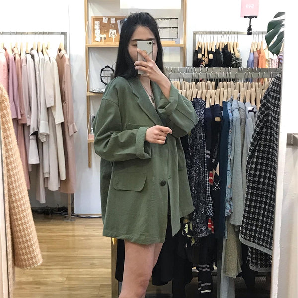 Army Green Spring Coat💚🤎