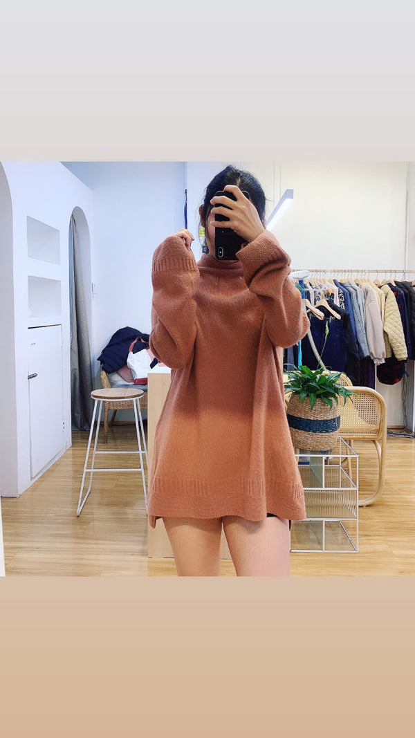Long Sleeve oversized cover neck winter top
